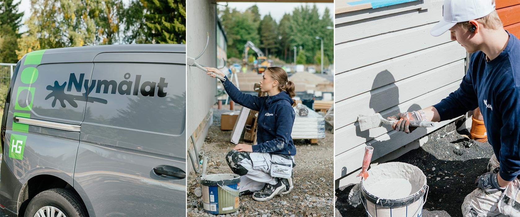 Ett måleri med duktiga målare i Umeå